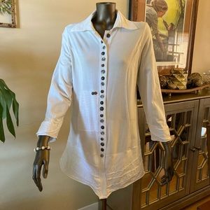 Neon Buddha white jacket size small